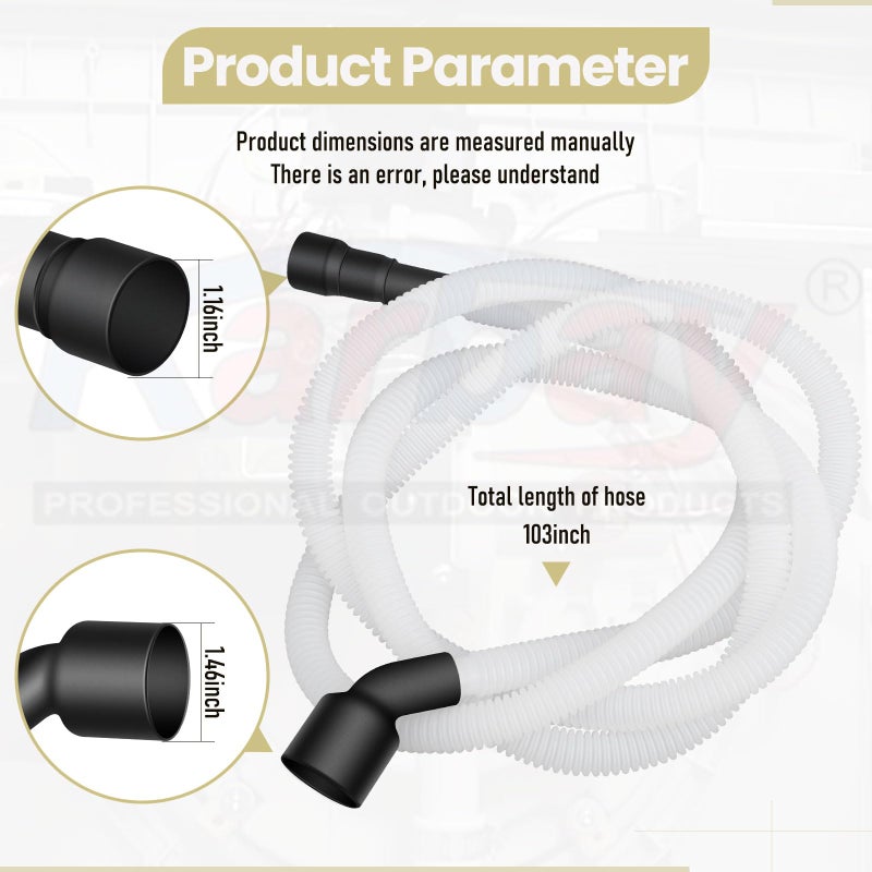 Karbay 807117001 Dishwasher Drain Hose Compatible With Frigidaire & Electrolux Dishwashers, Replaces Ap5806794 Ps9494138 - Image 2